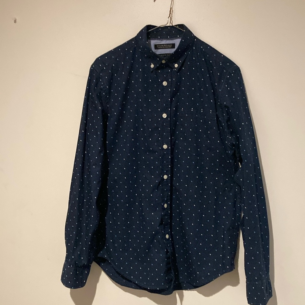 Banana Republic custom 078 wash shirt Camden Fit size small